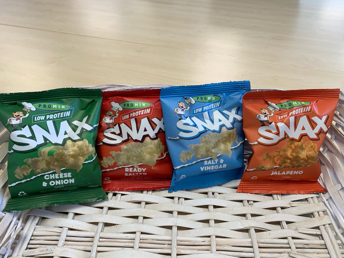 We're sooo excited about the new SNAX packaging available now! We hope you like it as much as we do 🥰🥳 #MadeWithPromin #lowproteindiet #lowprotein #PKU
