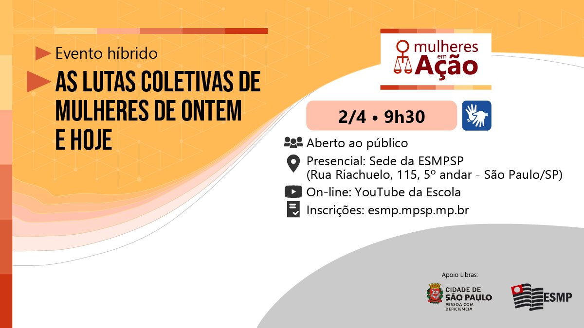 Escola Superior do MPSP tweet media