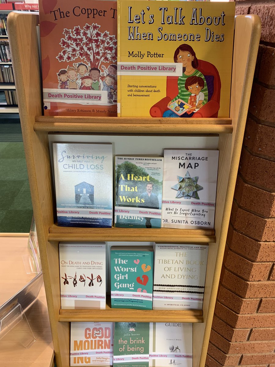 nathyc1972's tweet image. ✨#BurnhamLibrary @SomersetLib are pleased to announce we have added more stock to our Death Positive book collection. Currently displayed on the Ground Floor this collection will eventually be housed in our Well-Being area on the first floor! #DeathPositive #WellBeing