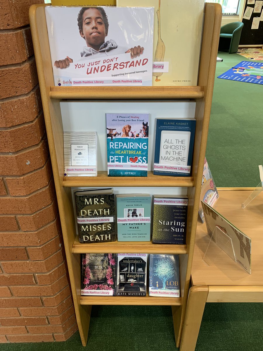 nathyc1972's tweet image. ✨#BurnhamLibrary @SomersetLib are pleased to announce we have added more stock to our Death Positive book collection. Currently displayed on the Ground Floor this collection will eventually be housed in our Well-Being area on the first floor! #DeathPositive #WellBeing