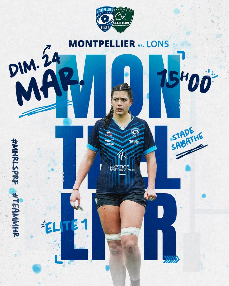 Rendez-vous dimanche 24/03 ✊🏻Ⓜ️ L’Élite 1 jouera à 15h son 5eme match de 𝓒𝓸𝓾𝓹𝓮 𝓭𝓮 𝓕𝓻𝓪𝓷𝓬𝓮 face à LONS 💪🏻 Ce match sera dédié à la sensibilisation à l’endométriose 🎗️ 🚪Ouverture des portes à 12h30 🎟️ Entrée Gratuite 🌮 Food Truck 🍻 Buvette #TeamMHR