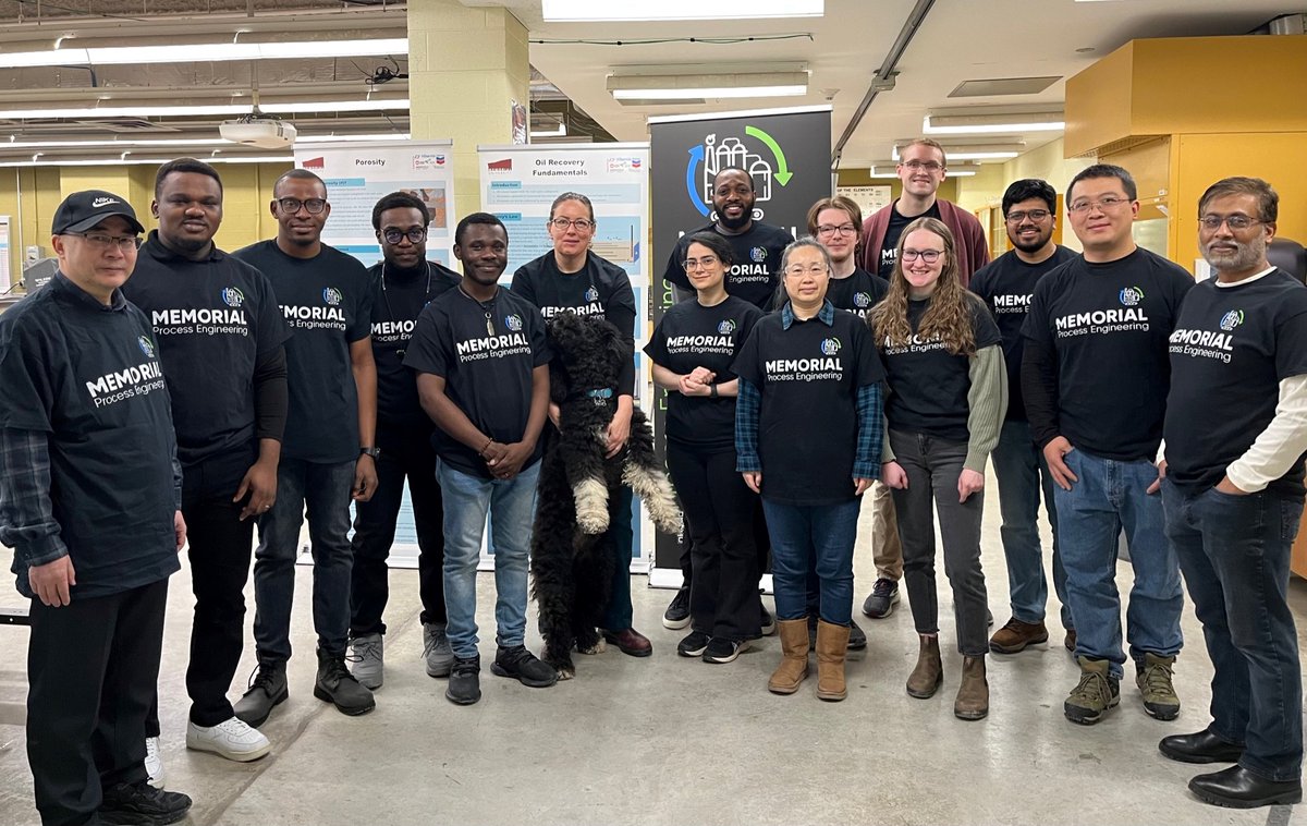 Thanks to all who visited <a href="/ProcessENG_MUN/">Memorial University Process Engineering</a> during the Faculty's recent open house. And a special shout out to <a href="/ProcessENG_MUN/">Memorial University Process Engineering</a> faculty, staff &amp; students for your help &amp; sharing your Process Engineering knowledge with visitors. To learn more about us, visit mun.ca/engineering/pr…