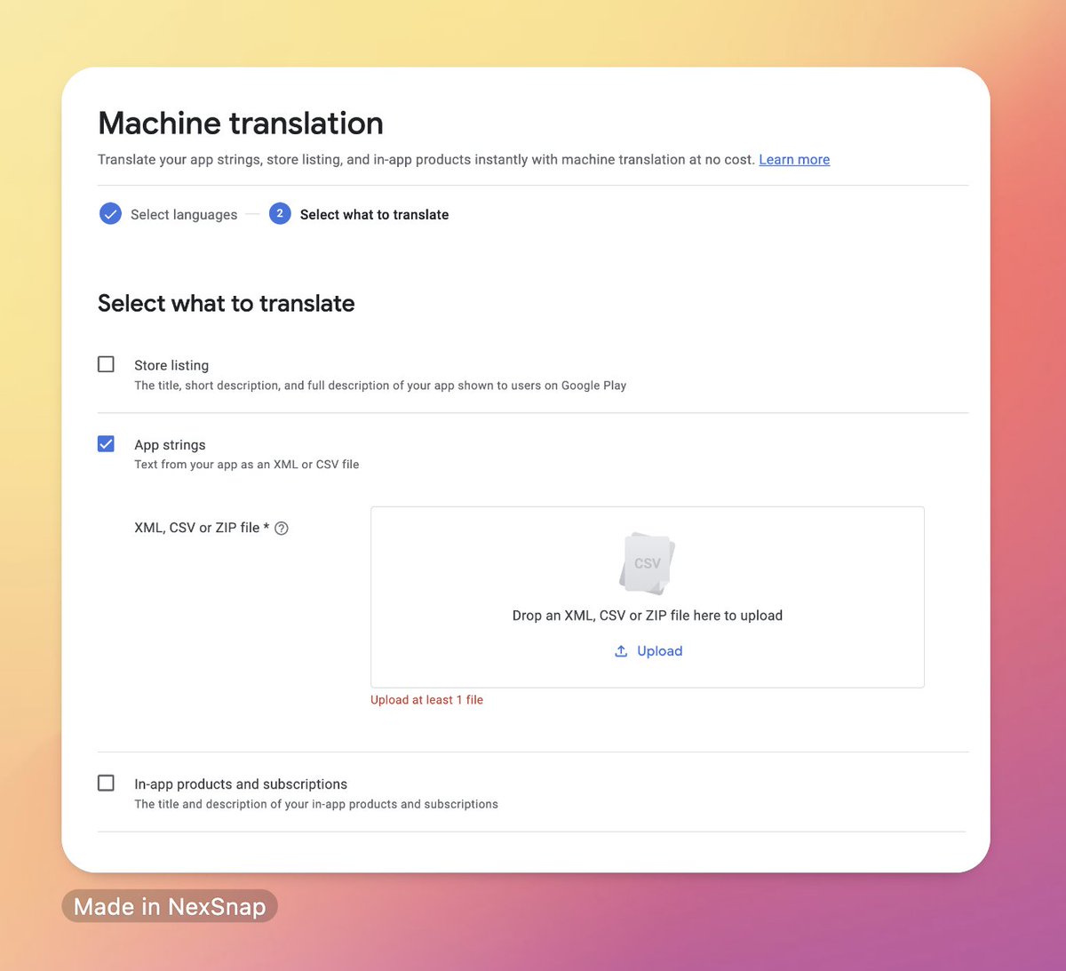oliverbytes's tweet image. FREE translation within Google Play? Wow! I just discovered this gem! It can translate your store listing, app strings, and in-app products. #buildinpublic #AndroidDevs