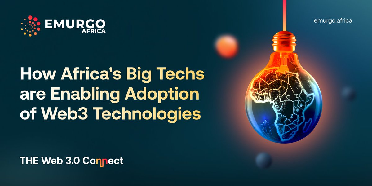 Africa's #BigTech is booming in #Web3, changing how people access digital finance and crypto. Investments in internet infrastructure are making it cheaper and easier for everyone to join the digital revolution. Read: emurgo.africa/blog/posts/how…