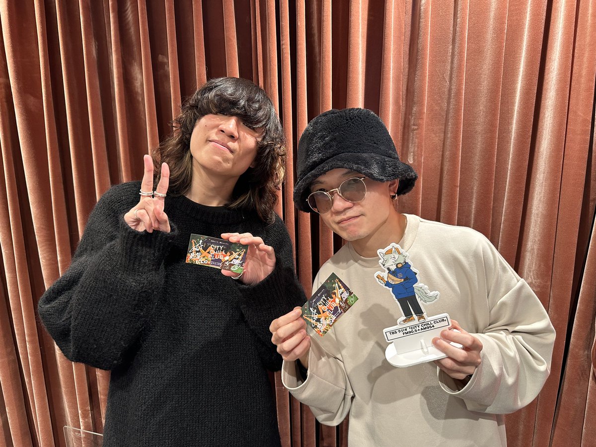 CITY_CHILL_CLUB's tweet photo. 【ステッカープレゼント】  
3/19.26のミュージックセレクター 感覚ピエロ ( @kankakupiero ) さんのサイン入り番組ステッカーを抽選で3名様にプレゼント！  

応募方法は
@CITY_CHILL_CLUB
をフォロー
+
このポストをRP&amp;いいね
+
応募フォーム入力 
https://t.co/4YbIX6xGzX

〆切:3/31 https://t.co/8WYhrR944l