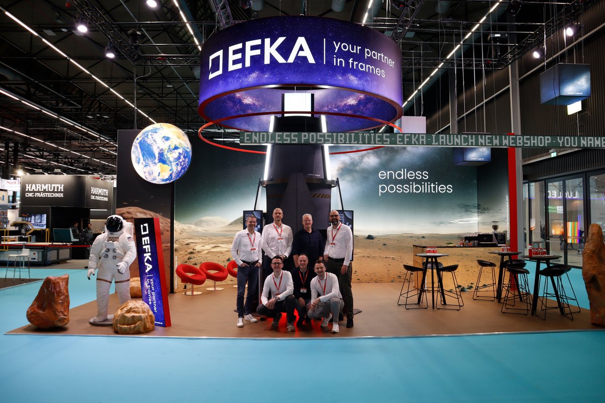 Sponsor post - Exciting news! <a href="/EFKA_ledframes/">EFKA B.V.</a>, specialists in aluminium textile frames, will launch its brand new webshop at #ESE2024. This is your gateway to a world full of unlimited possibilities. Find out more on stand E30 in hall 5, this week! rb.gy/zi7lx8