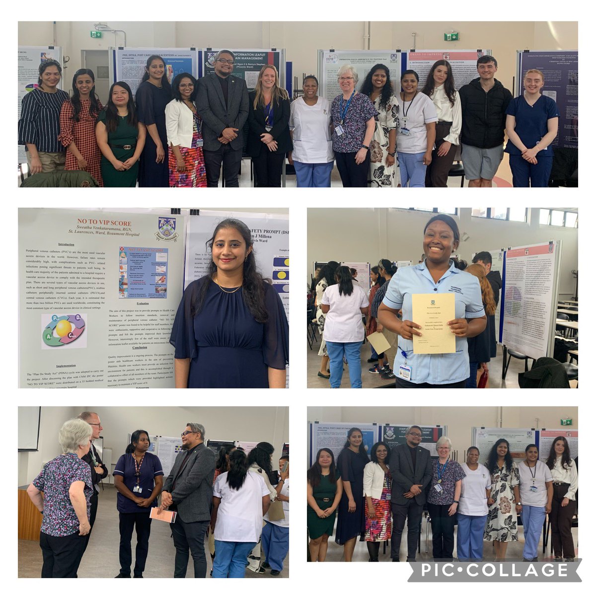 What a lovely day for our staff nurses receiving their certificates on completion of their Enhanced Clinical Skills in the acute care setting👏well done also to Fiona Jacob💪👏 @Beaumont_Dublin @connolly_sinead @NdigginNiamh