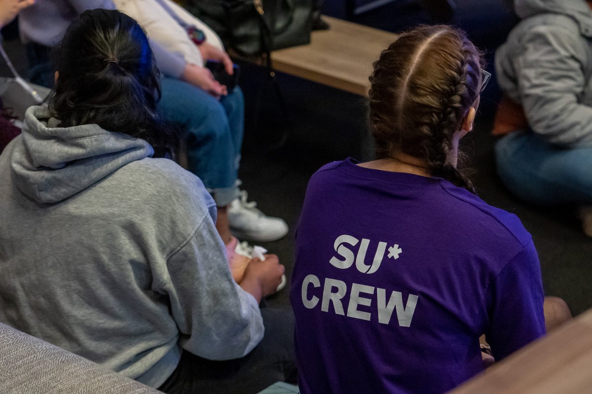 We're looking for SU Crew and SU Media Crew, a team of paid student staff who support our permanent staff team! 🔍 Find out more about the roles and apply here: ow.ly/ejNR50QWxpi 📅 Applications close on Sunday 7th April.