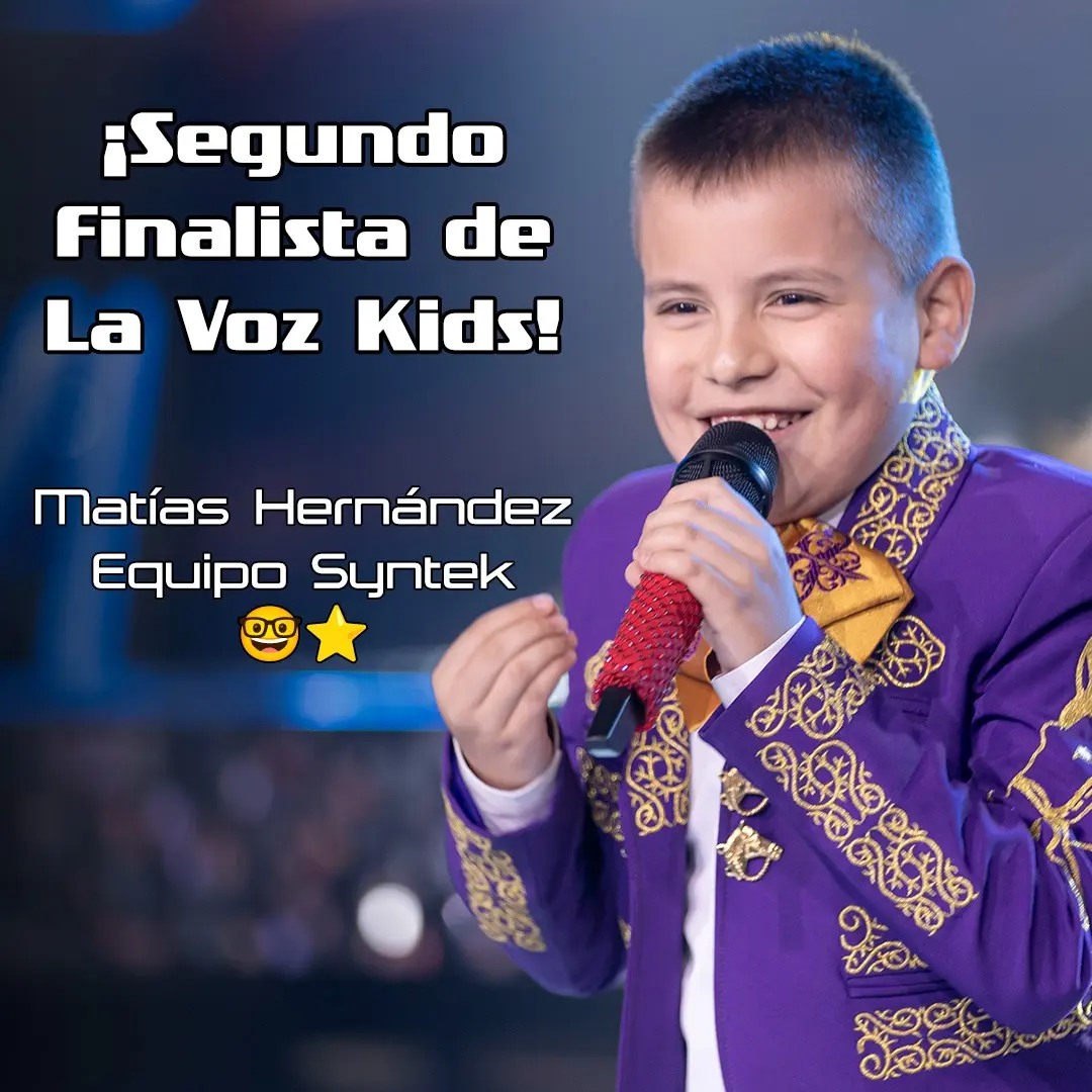 SyBNoticias's tweet photo. #SyBNoticias Matías Hernández, el talentoso veleño que soñaba con pisar el escenario de 'La Voz Kids' llega hasta la final del concurso de manera invicta, tras superar 'las batallas' contra sus también talentosos compañeros de diferentes partes del país.
¡Felicidades Matías! https://t.co/m5eF37NjTg