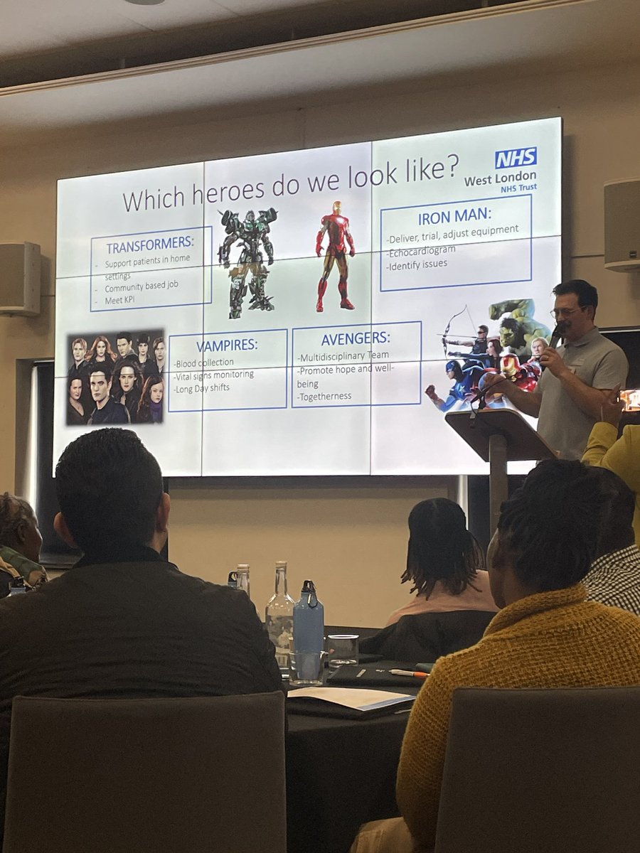 Absolute superheroes!! #HCSW2024 conference in full flow! What amazing staff @westlondonnhs have ❤️ @Emmabro53495357 @GarberJimmy @CourtneyCook_ @aliwebsterWLMHT @SuhanaAh @drchrishilton @Gillian_Kelly1