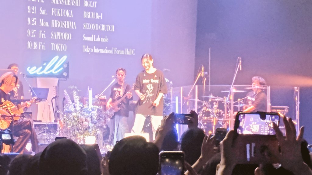 choco_kawa's tweet photo. eill BLUEROSESHOW 2024 in TOKYO
コロナ前の2月の豊洲以来、丸3年ぶりだったけど、めちゃ楽しかったしかわいかったしカッコよかった!
改めてバンドならではの自由度半端ないなと思った
ありがとう。
#eill #BLUEROSESHOW https://t.co/typxpPBZwl
