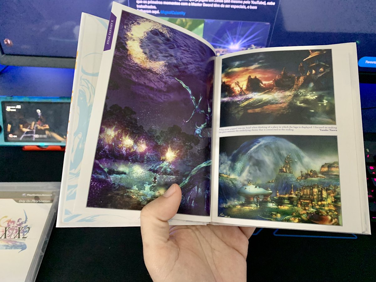 Marafont's tweet photo. Há dez anos chegava ao mercado e à minha casa, a minha edição preferida de FFX, por pouco mais de 40 euros. Um belo trabalho do que deve ser uma remasterização, num dois em um, com direito ainda a um pequeno livro de arte conceptual.
Um custo-benefício incrível.
#FFX #FFXHD https://t.co/TAp2BAhAdK