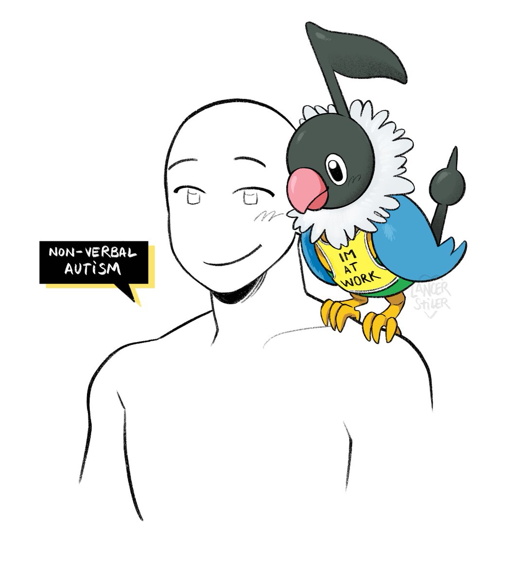 LancerStiler's tweet photo. I made my own!
Comfey and Chatot as service Pokémon https://t.co/hM7jQhhbdV