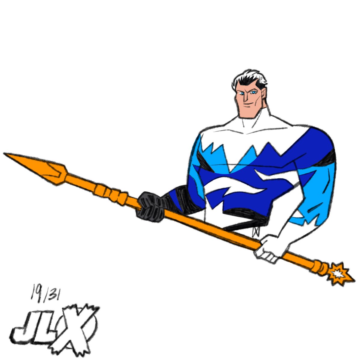 Mattycomix's tweet photo. 19/31
Amalgam JLX challenge by my pal @beefcakeboss 
Aqauaman x Northstar = Torpedo
#aquaman #northstar  #justiceleague #xmen #dccomics #marvelcomics #amalgam2024 #mattycomix #mattycomixpresents https://t.co/3y6oXRwAOX