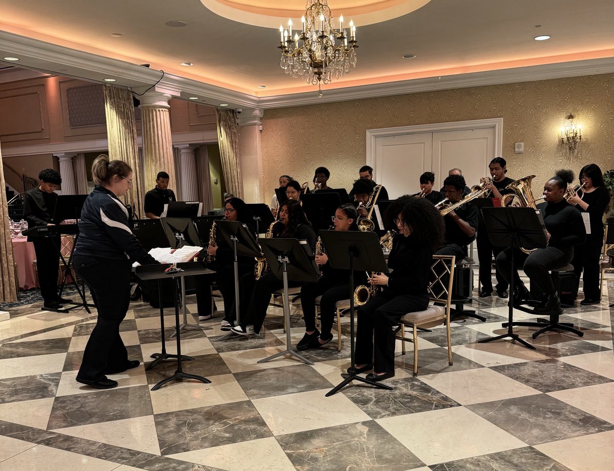 The New Brunswick Jazz Band opening the 2nd day of the ⁦<a href="/NJPSA/">NJPSA</a>⁩ / ⁦<a href="/NJASANews/">NJASA</a>⁩ Women’s Leadership Conference! ⁦