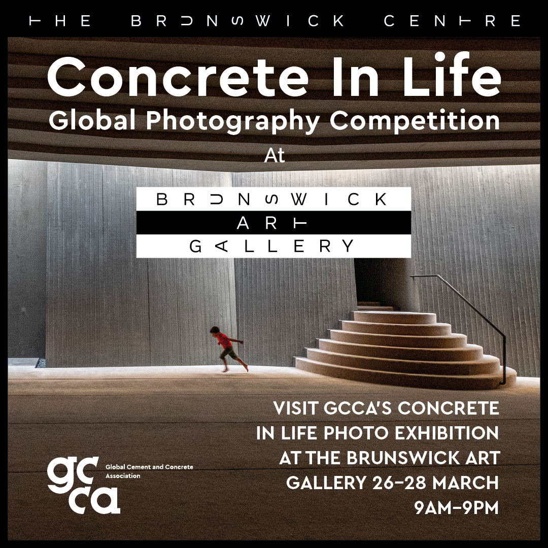 Visit our live exhibition at the Brunswick Art Gallery in London 26-28 March! Our exhibition celebrates 5 years of Concrete in Life with a selection of photos from the 5 years of our competition. 😍📸 Visit the gallery at 68 The Brunswick Centre, London, WC1N 1AE…
