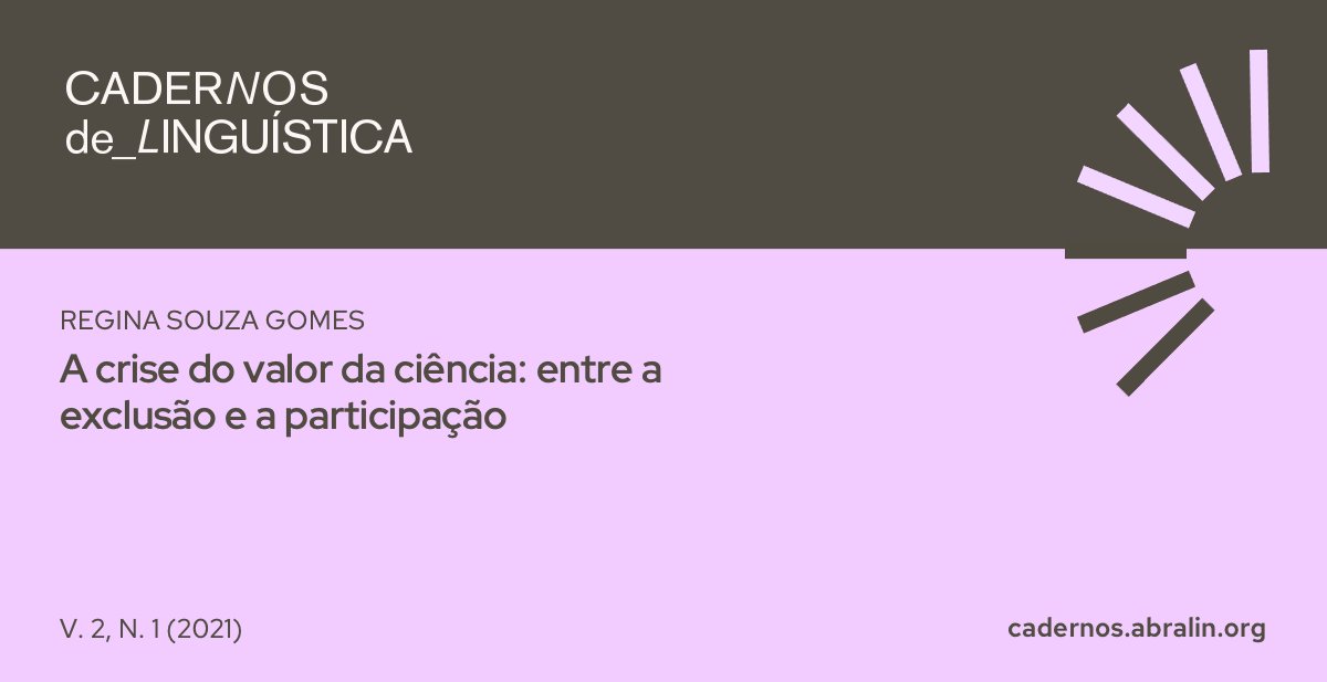 🔬📢 O valor da ciência está em jogo na política! Descubra como os discursos governamentais divergem dos científicos. Regina Souza Gomes (@ufrj) analisa essa batalha ideológica e suas repercussões. Leitura essencial para entender os embates atuais! 💡🗣️ doi.org/10.25189/2675-…