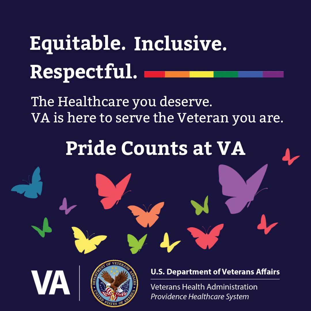 🌈✨ This LGBTQ+ Health Awareness Week, we honor and celebrate the diversity within our Veteran community. 🏳️‍🌈❤️

#LGBTQHealth #VeteransHealth #InclusiveHealthcare #VAcares #HealthEquity #BeSeenBeHeard #VAProvidence #Veterans