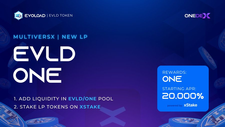 Definews_Info's tweet image. 🎟 @Evoload is making use of #XStake, one of @OneDex_X&apos;s most innovative #DeFi tools

🎟 #Evoload pioneers logistics innovation with a revolutionary blockchain-powered freight exchange platform

🔽 VISIT
swap.onedex.app/staking
#Definews
