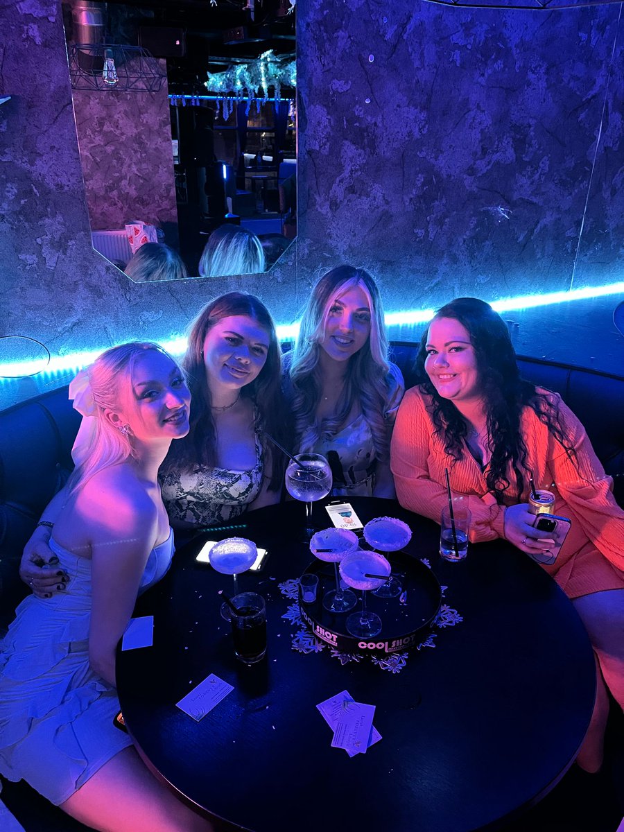 Our NC, HNC and HND Childhood Practice students at our Motherwell campus recently held their annual Snowball in Hamilton as they enjoyed socialising with their fellow students! ❄️👯