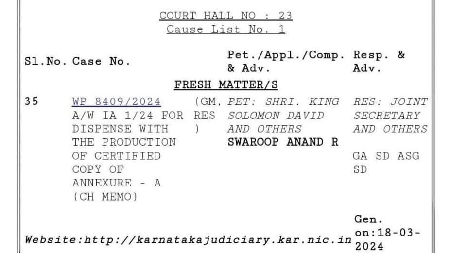 The High Court of Karnataka, in response to WP 8409 of 2024 challenging the Central Government's ban on several dog breeds, has issued a stay on the ban, granting relief to dog lovers. 
#dogban #dogbreedsban #dogsofX #dogsoftwitter #centralgovt #Karnataka #highcourtdecision