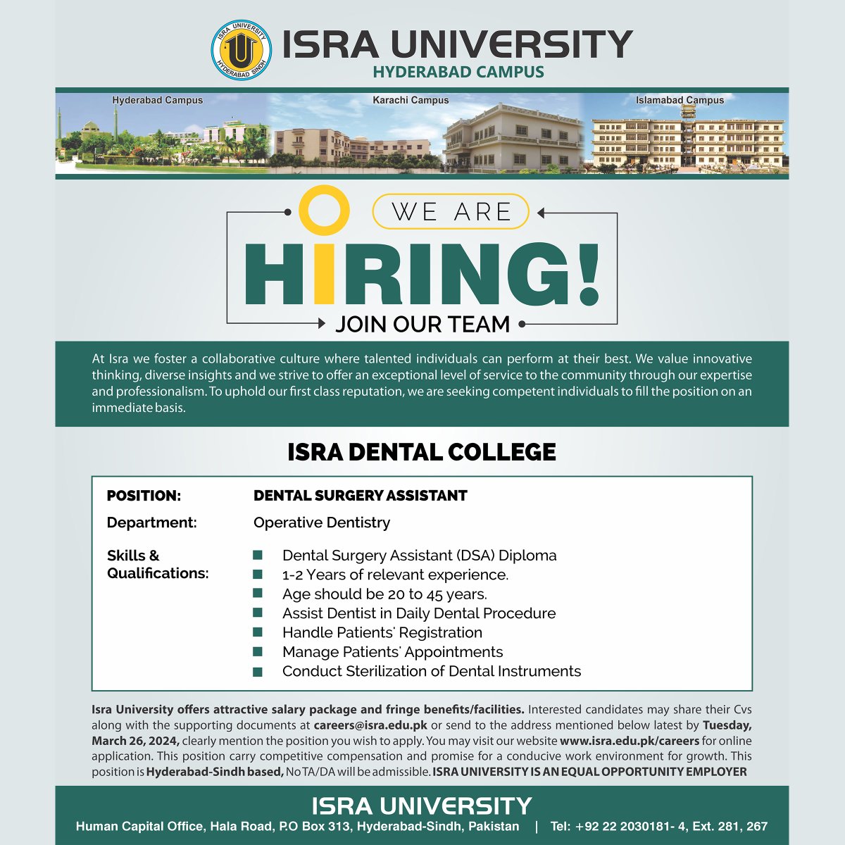 IU_Org's tweet photo. We are Hiring
JOIN OUR TEAM https://t.co/58hxyMc6JK