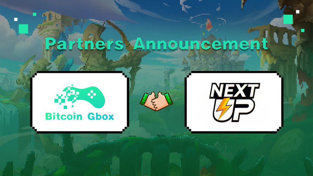 🎊 PARTNERSHIP ANNOUNCEMENT 🎊

Excited to announce our new #partnership with @Nextupbsc

👀 NEXTUP: Redefining Web3 gaming. Elevate your experience with innovation.

Stay tuned for more!
#Web3 #NextUp #GamingEcosystem #LotteryPlaftorm #BTC