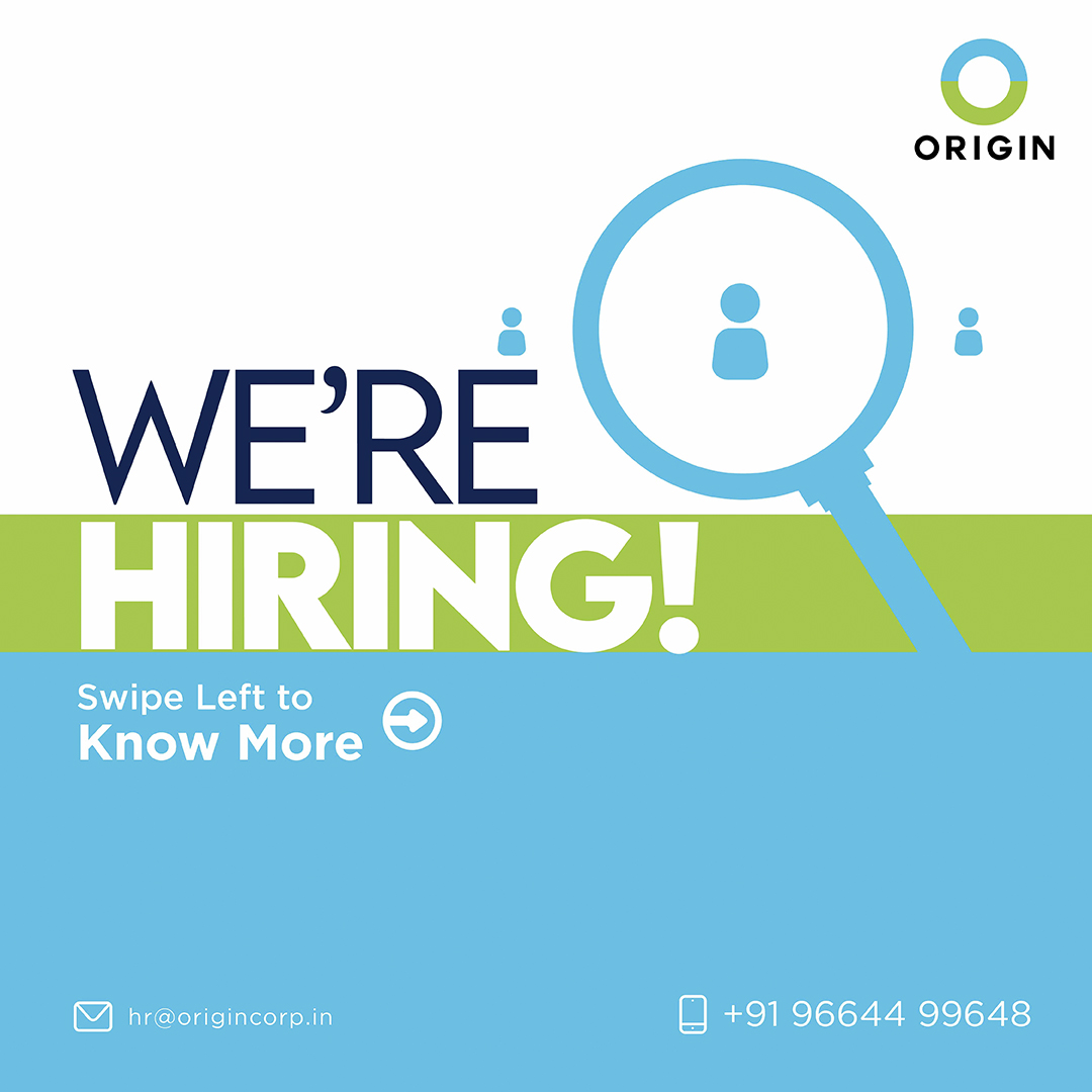 origin_corp's tweet photo. Do you have what it takes to be a smart and hardworking team member?
If yes,#WeAreHiring
.
.
.
#Origin #OriginCorp #OriginRealtor #Hiring #HiringNow #NowHiring #HiringCivilEmloyees #HiringAlert #JobOpportunity #JobOffering #JobOpenings #JobOffer #Kandivali #MiraRoad #Mumbai #Jobs https://t.co/JAu2WtBijq