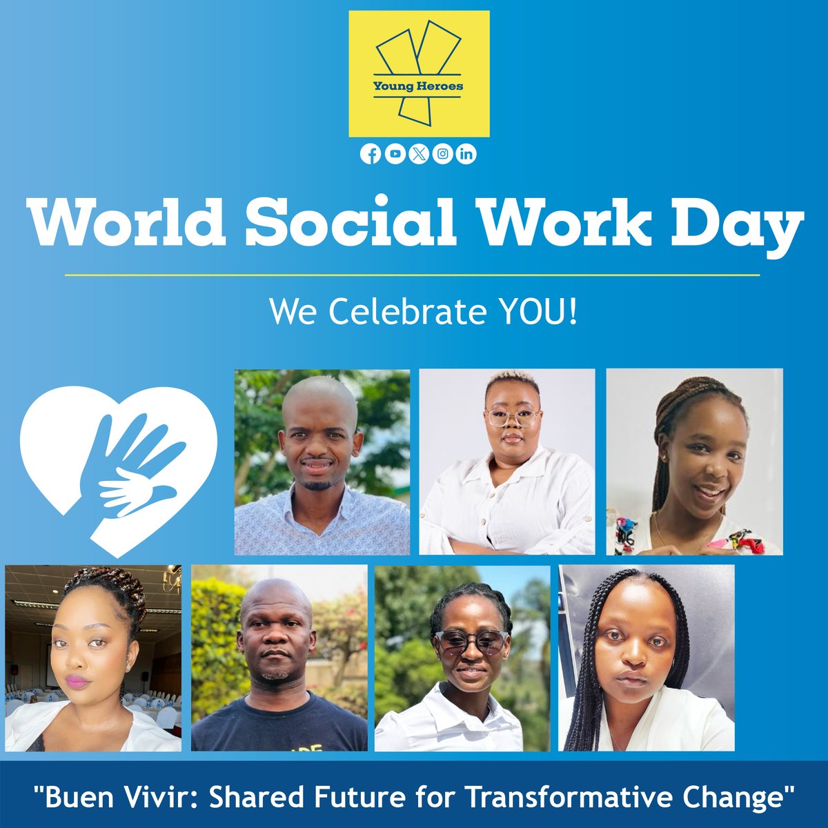 Today, we celebrate YOU! 
Happy Social Work Day to our dedicated social workers. Your unwavering belief in people's potential inspires us all. Keep fighting for positive change! 
#SocialWorkDay 
#MakingADifference