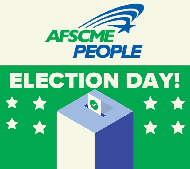 Today is Primary Election Day in Illinois! Make sure you have a plan to vote—polls close at 7 p.m.! Make sure you bring the full list of AFSCME recommendations with you to your polling place. Find them here: AFSCME31.org/2024Primary