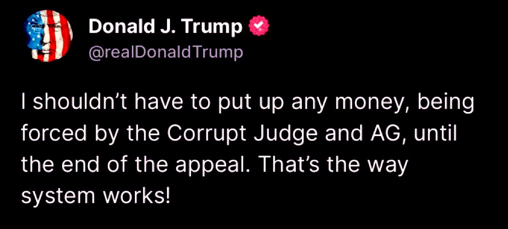 “Four brokers and thirty insurance companies ago our orange father brought forth on this continent a new notion, conceived in deception, and dedicated to the proposition that he was very rich and above the law.” - The Griftyburg Address