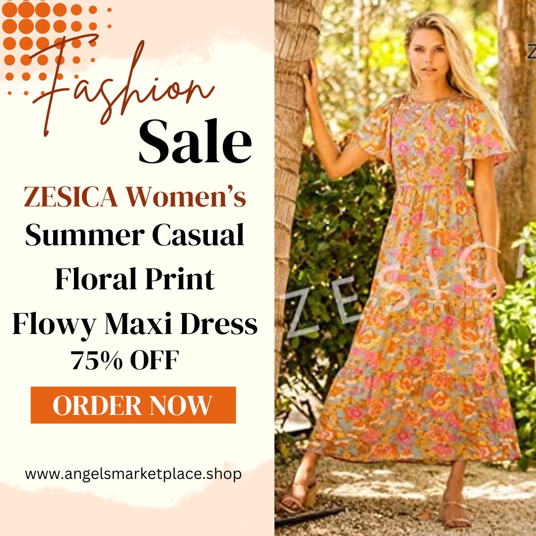 ZESICA Women’s 2024 Summer Casual Floral Print Short Flutter Sleeve Crew Neck Smocked High Waist Flowy Maxi Dress

Buy Now: tinyurl.com/2cdm4s5h

#ZESICA
#Womens
#Summer
#CasualFloral
#Short
#FlutterSleeve
#CrewNeck
#amazon
