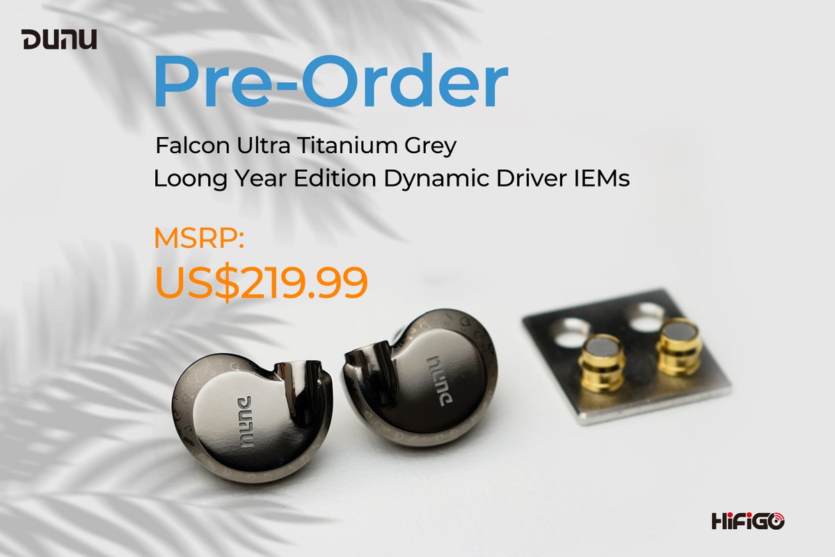 HifigoJp's tweet photo. 🥳 荘厳な @DUNU_Headphone Falcon Ultra Titanium Grey IEMsを紹介します! 🎶
👏 今すぐプレオーダーして、次のレベルのオーディオの至福に飛び込みましょう。👇👇 https://t.co/YLKL1KuOzJ
#DUNU #FalconUltra #IEMs #HiFiGo https://t.co/F5eFjF2agk