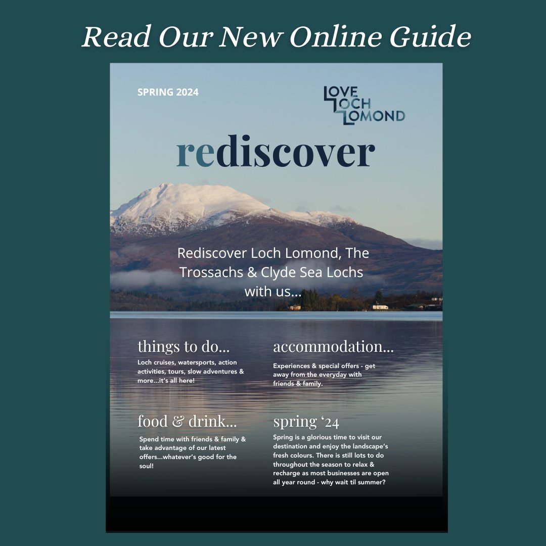 Planning your Loch Lomond adventure just got easier! Our Spring 2024 Issuu Guide is live! This interactive guide is packed with everything you need to plan the perfect day out, weekend escape, or unforgettable adventure in this stunning part of Scotland 👇 issuu.com/lochlomondguid…