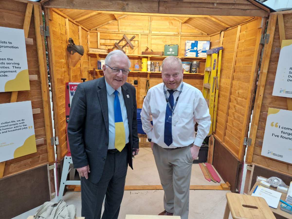 @PBottomleyMP Thank you for supporting Men's Sheds. #ParliamentShed #ShedinParliament #UKMensShedsAssociation #MensSheds @PoppyLegion @Zer0Suicide @MensHealthForum @Ageing_Better @Ronseal @AxminsterTools @ondulineUK @thetiterange @Wickes