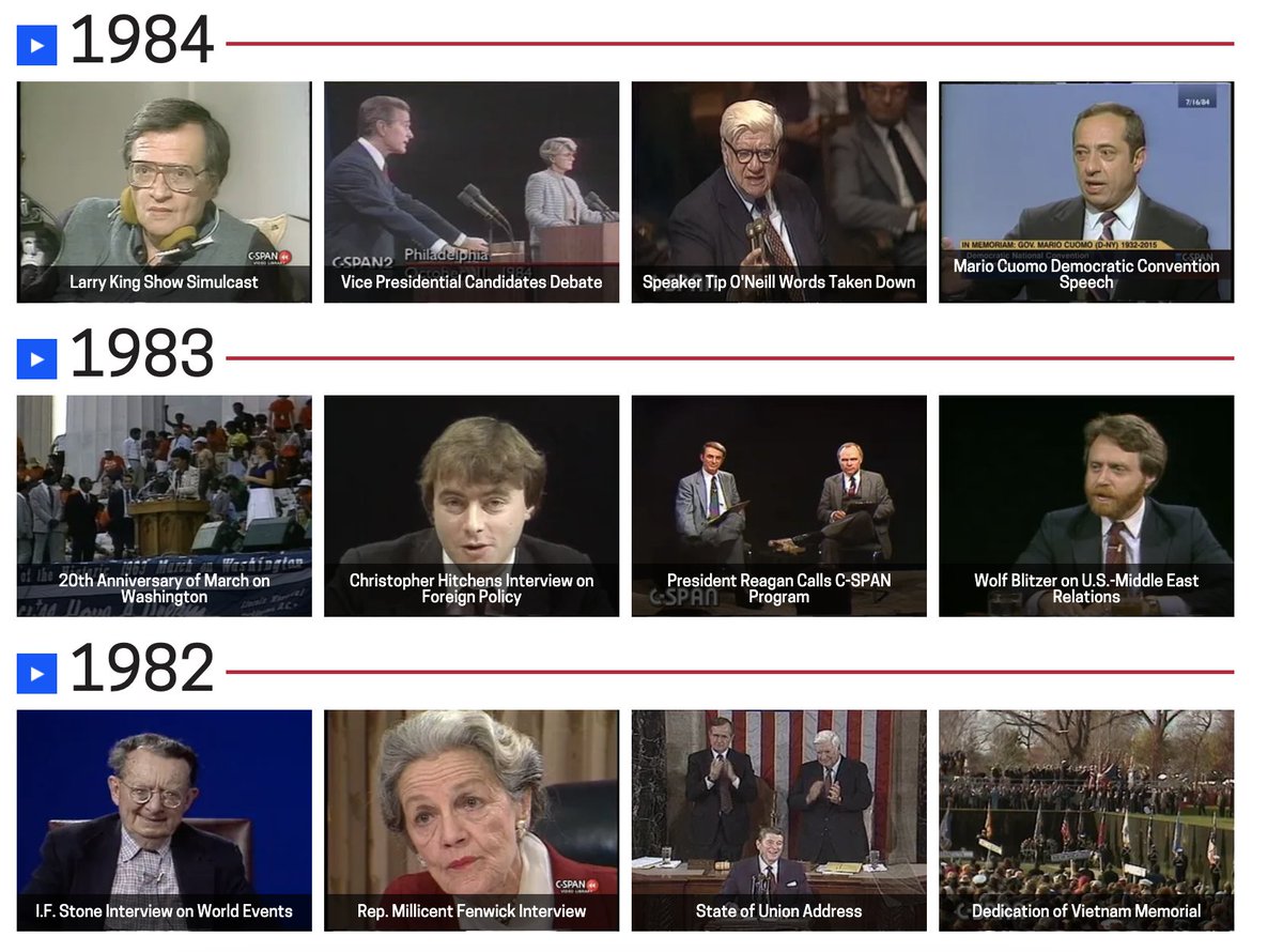 FloorCharts's tweet photo. Y'all there's -gold- in those archives and @cspan and @HowardMortman (and crew!) have helped highlight a ton.
https://t.co/MUROPJc2H4
#cspan45 https://t.co/eUajN7kidY