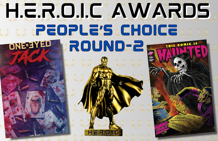 StorytimeSteve's tweet photo. @AwardsHero28968 

Please consider voting for THIS COMIC IS HAUNTED (in Bracket 13)!
It's a horror anthology published by @The77Ltd 
@The77Comic is an up-and-coming British publisher, with an excellent track record of finding new talent! https://t.co/dWzMDenE5T