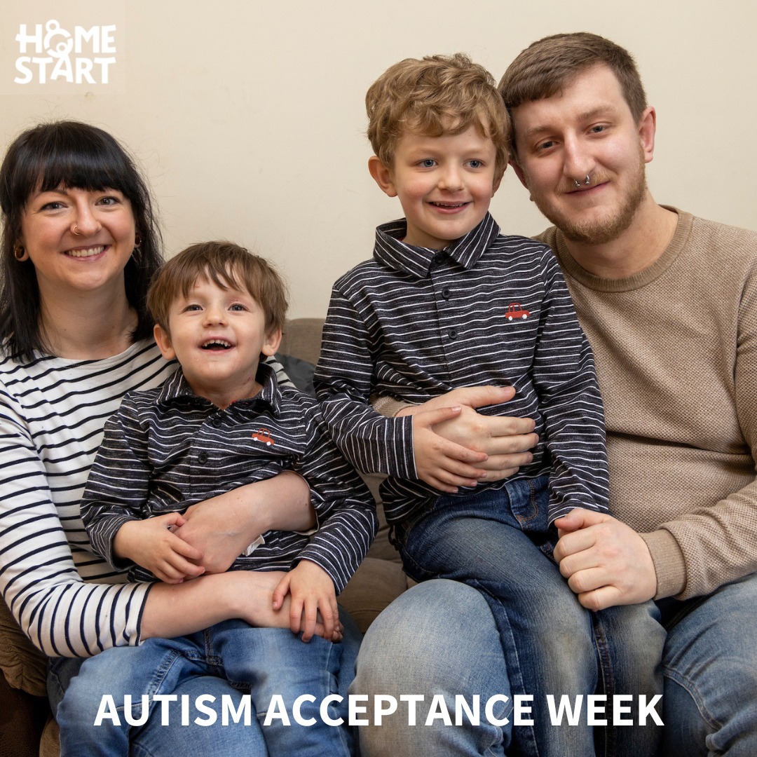 Celebrating Autism Acceptance Week 📷 with Home-Start UK
#HomeStartSupport #BecauseChildhoodCantWait.