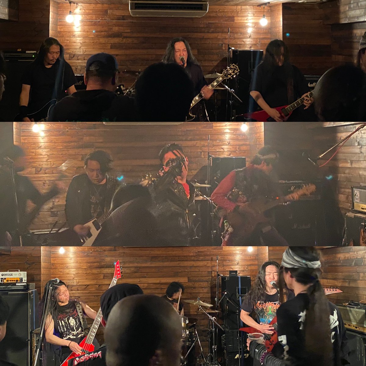 hashiyamamaiden's tweet photo. 3/17 Farewell to the heros vol.4
ご来場Fuck'n Thanks!
熱いラインナップで、様々なメタル味わえて最高でしたわ!
ゴブリン @Goblin06825990
誕生日おめでとうー!
DJはデス/スラッシュ系に傾倒しました!
#defiled
#confusedmind
#invictus
#bitcheater
#militaryshadow
#hebikatana https://t.co/9I6Nl7LZkU