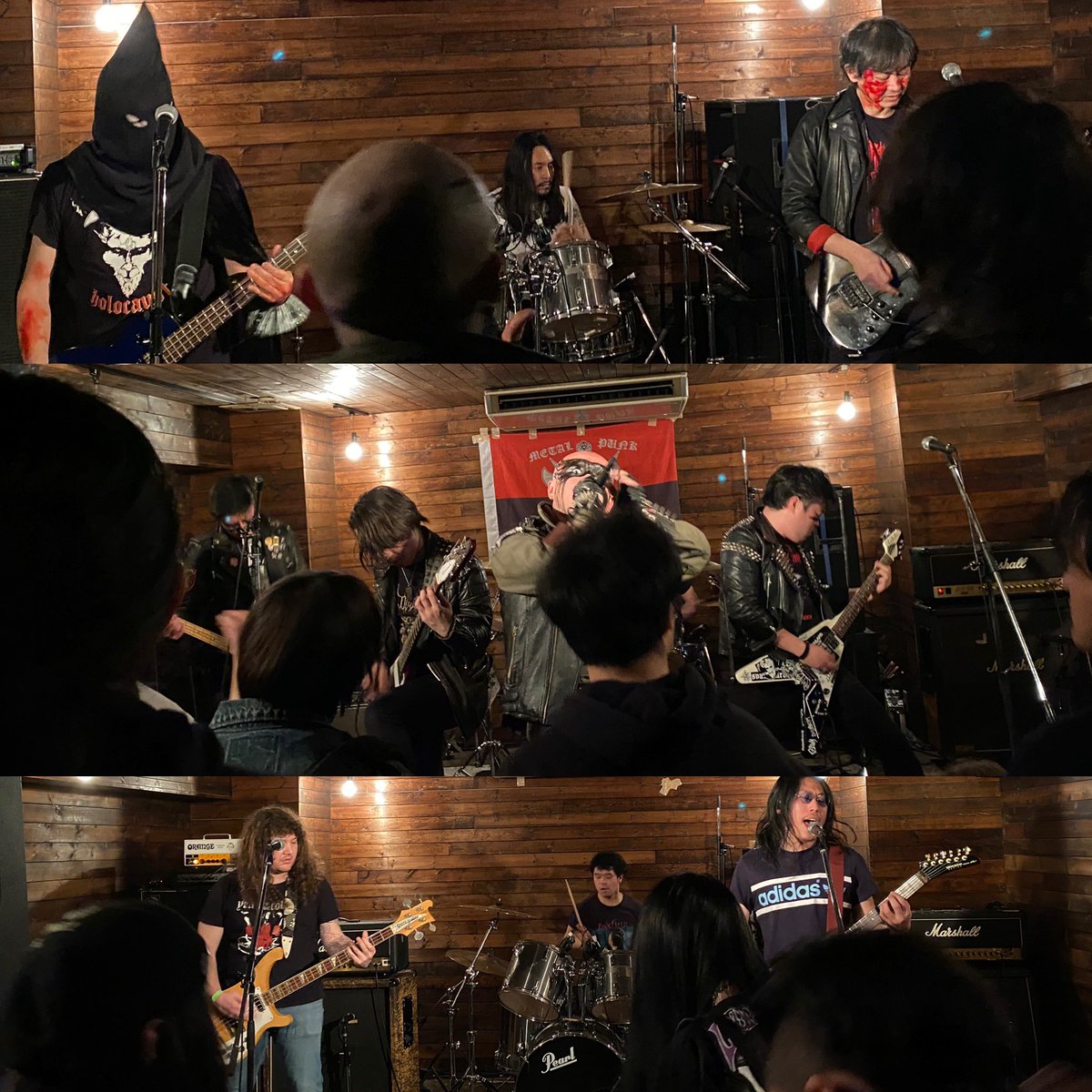 hashiyamamaiden's tweet photo. 3/17 Farewell to the heros vol.4
ご来場Fuck'n Thanks!
熱いラインナップで、様々なメタル味わえて最高でしたわ!
ゴブリン @Goblin06825990
誕生日おめでとうー!
DJはデス/スラッシュ系に傾倒しました!
#defiled
#confusedmind
#invictus
#bitcheater
#militaryshadow
#hebikatana https://t.co/9I6Nl7LZkU