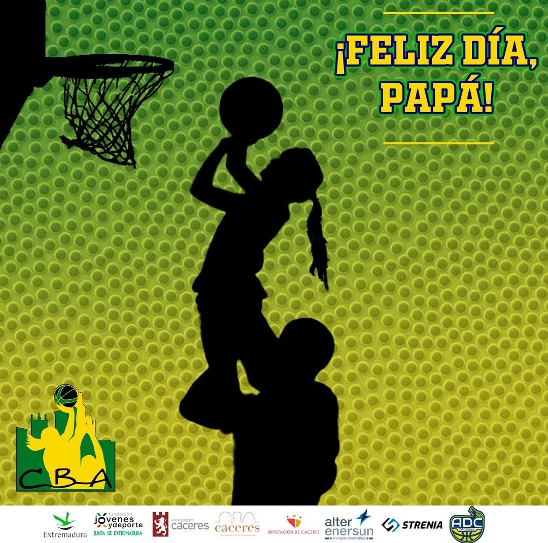 👨‍👧‍👧 "Un padre es alguien que te cura las heridas de las rodillas cuando eres una niña y que te dice el camino a seguir cuando creces y tienes que dar tomar tus propias decisiones".

A todos los papás que nos estéis leyendo...¡FELIZ DÍA, PAPÁ!
#diadelpadre 

🏀💚💛🏀