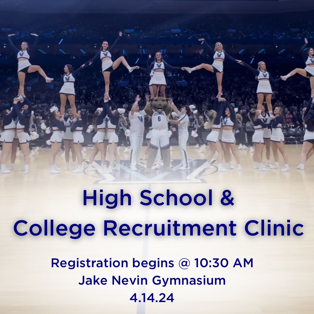 Villanova Cheer tweet media