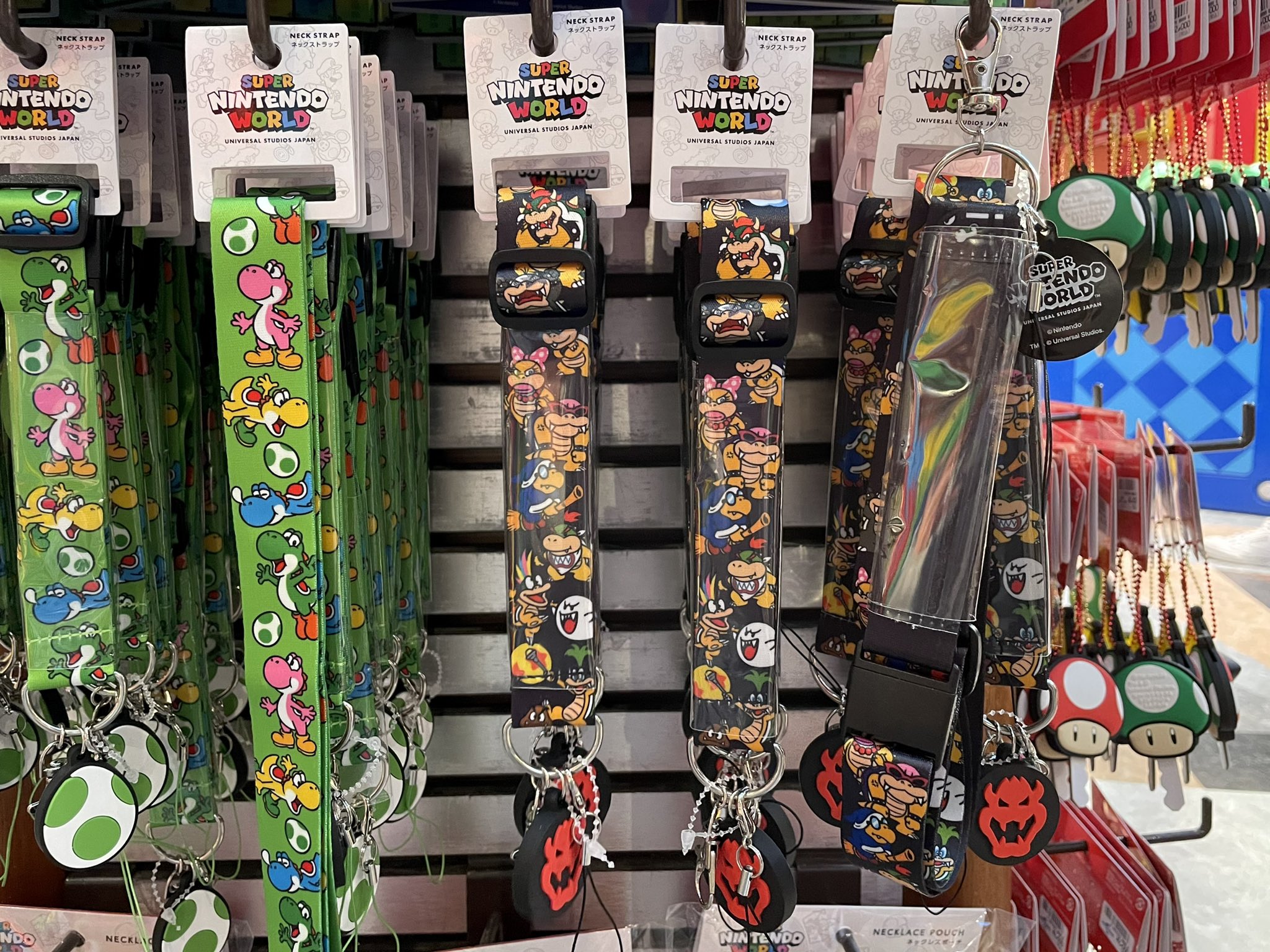 USJ 任天堂 スーパーマリオ ペアストラップ 甲羅 お土産 グッズ