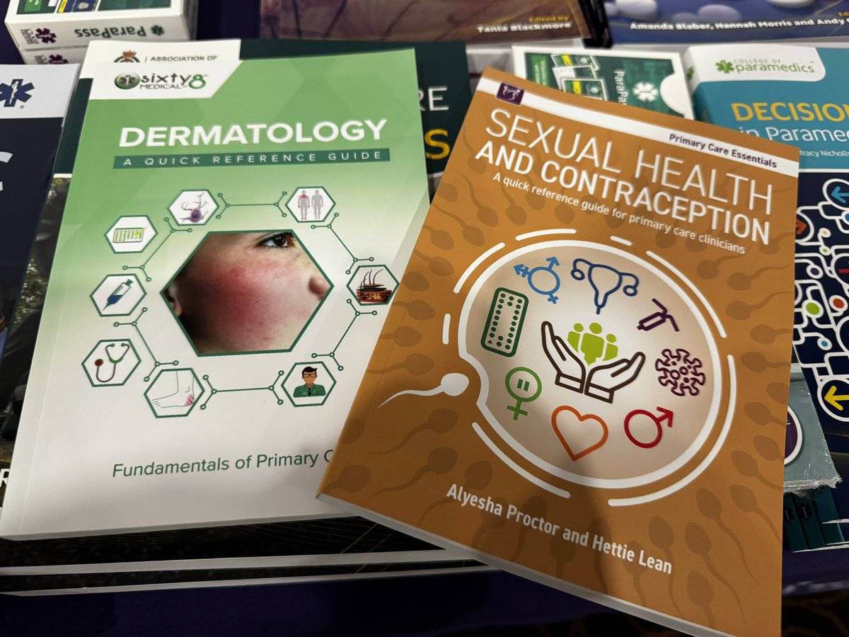 Thank you @classprofession for supporting our SW Paramedic Learning event. Each delegate has a choice of taking home the Dermatology or the new sexual health reference guide home for free #SWPiPUC @BNSSG_THub @PCA_SouthWest @alyesha_proctor