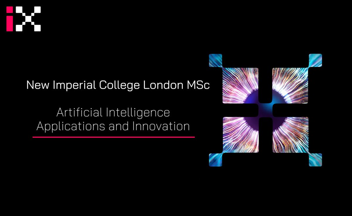 📢 Keen to be a part of the #AI revolution? In collaboration with @ImperialBiz, @ImpEngineering, @ImperialSci, our new MSc will equip budding AI leaders with the skills to drive AI innovation & deploy AI applications for real-world impact.🤖 Read more ⬇️ imperial.ac.uk/news/252040/im…