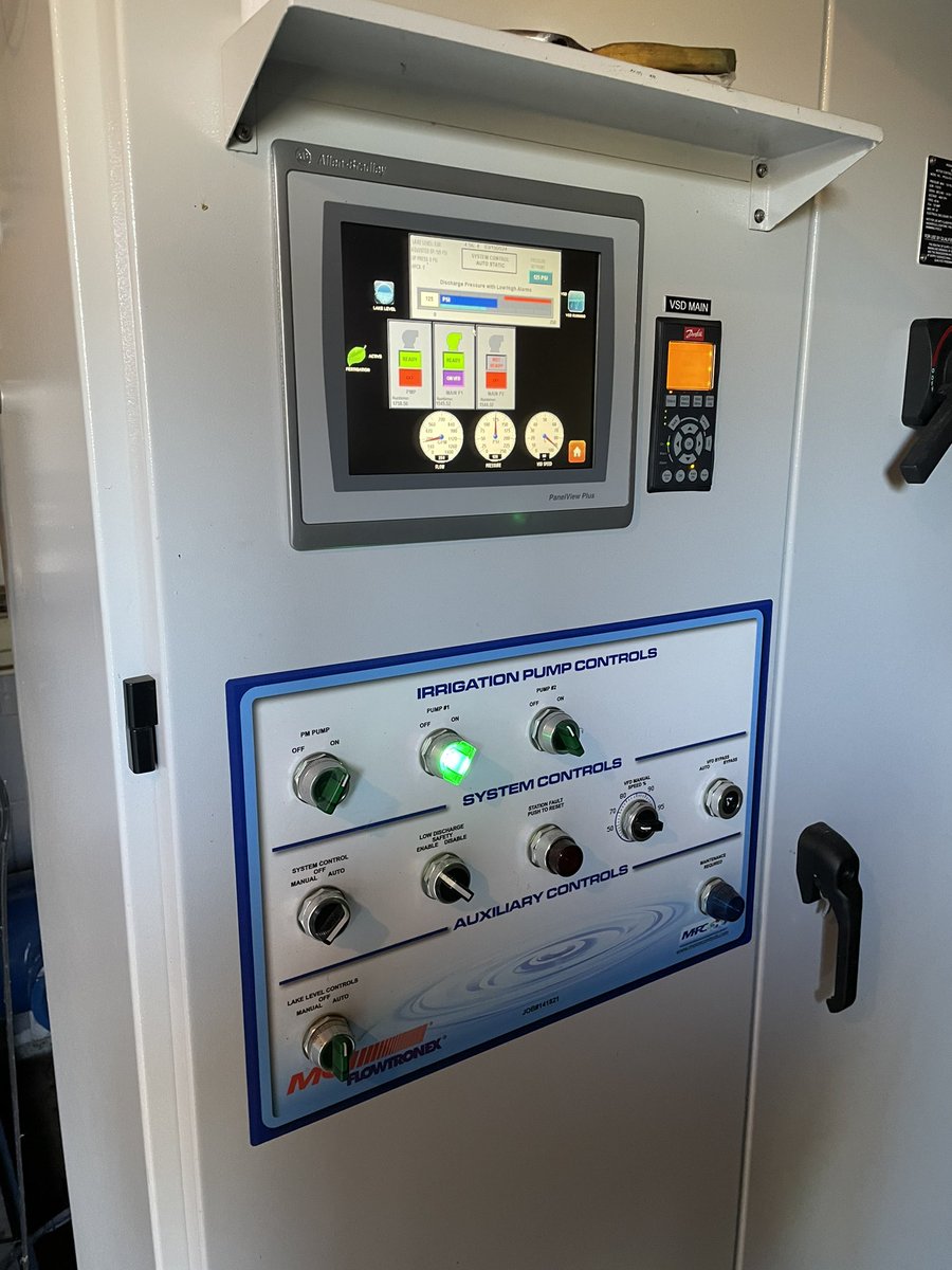 cschellerturf's tweet image. 2024 Golf Season unofficial start…. Firing up the system to get seed head and pre emergent applications out