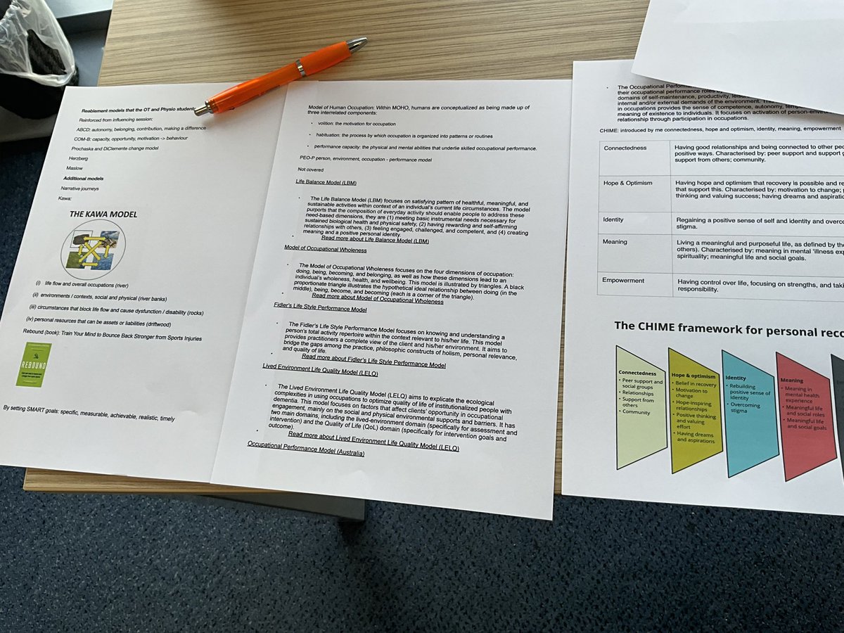 Last tutorial teaching session with our fabulous OT Students from @UniofBradford A credit to the department, these are powerful change agents who we are confident will take the Mixed Ability model into the world to make our planet a better place