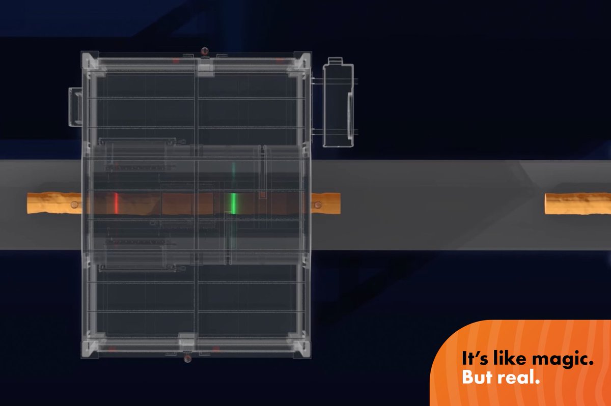 Finnos’ scanners are an effective way to improve the quality of timber, and productivity of the sawmill. Logs are scanned with X-ray and for example knots, rot and other defects are detected.
Check out our solutions hubs.la/Q02pY7k50