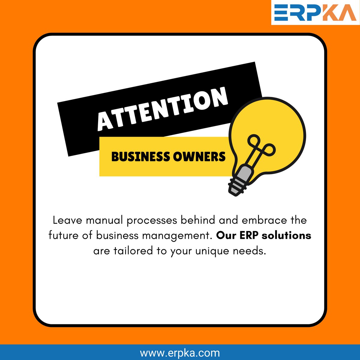 Grow your business by using ERP Software to automate your business work. To know more visit our website 👉 erpka.com #businessmanagementsoftware #erpsoftwaresolutions #erpsoftwarecompany #erpsoftwaredevelopment #erpsystem #erpsoftware #businessautomation