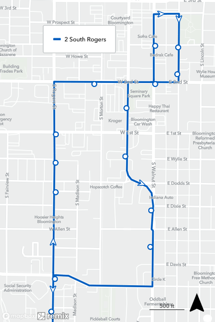 Bloomington Transit tweet media